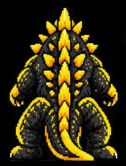 RYŪZILLA from behind